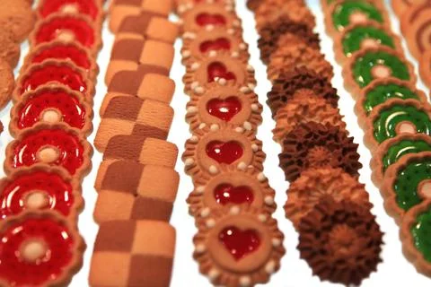 Cookie set Stock Photos