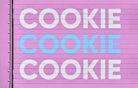 Cookie Sign Stock Photos