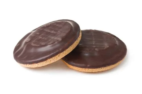 Cookie Stack of cookie isolated on white background Copyright: xZoonar.com... Fotos de archivo