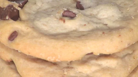 Cookie stack loop- HD  Stock Footage 370528