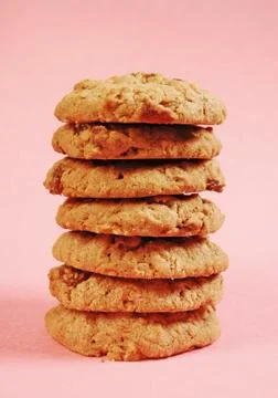 Cookie stack Stock Photos