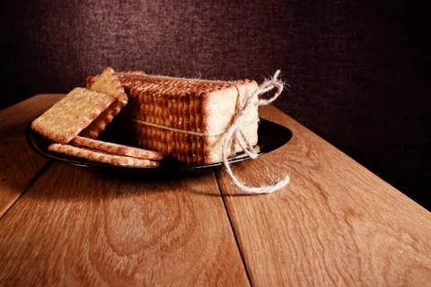 Cookie stack Stock Photos