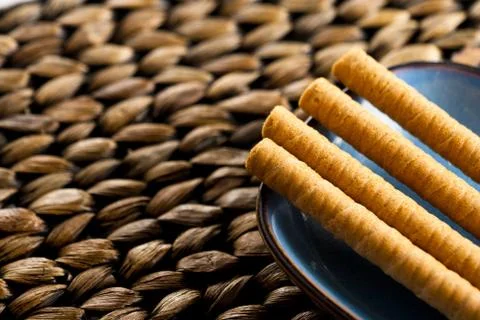 Cookie sticks close up Stock-Fotos