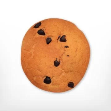 Cookie. Top view Stock Illustration