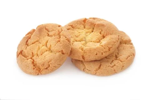Cookie on a white background Stock Photos