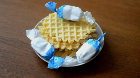 Cookies and candy Stock Footage 59662791