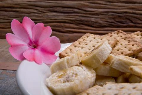 Cookies and Fruit Stock Photos