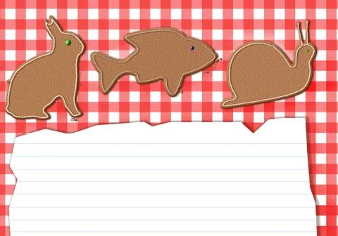 Cookies animals Stock Illustration