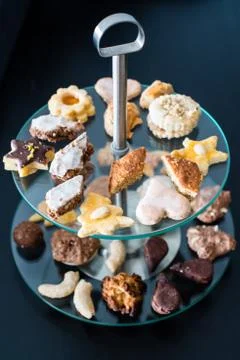 Cookies Assortment Stock Photos
