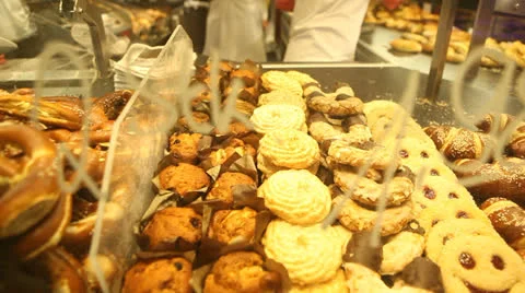Cookies in bakery Video stock 23831186