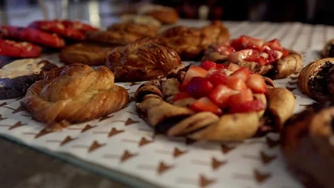 Cookies in the bakery Stock Footage 270091080