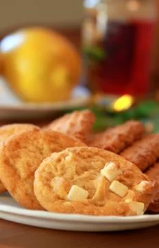 Cookies close up Stock Photos