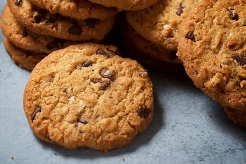 Cookies close up 스톡 사진