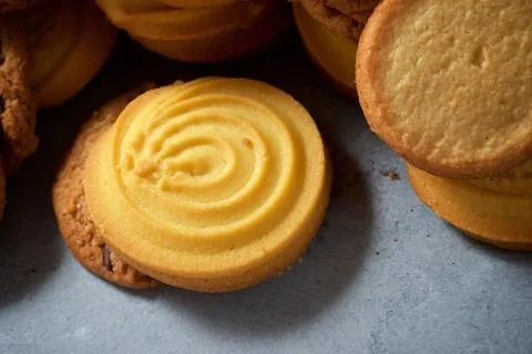 Cookies close up Foto stock