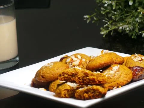 Cookies dates Stock Photos