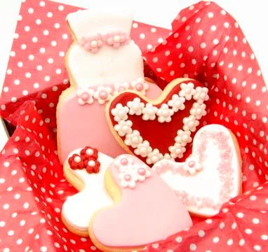 Cookies decorated Stock Photos