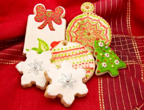 Cookies decorated Stock Photos