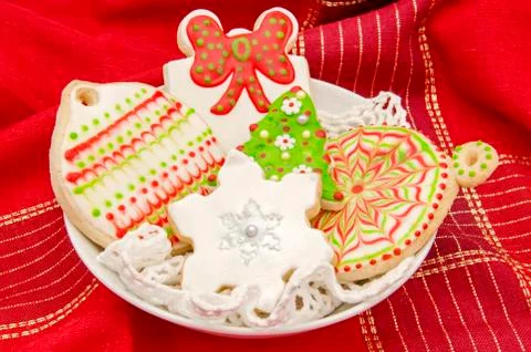 Cookies decorated Stock Photos
