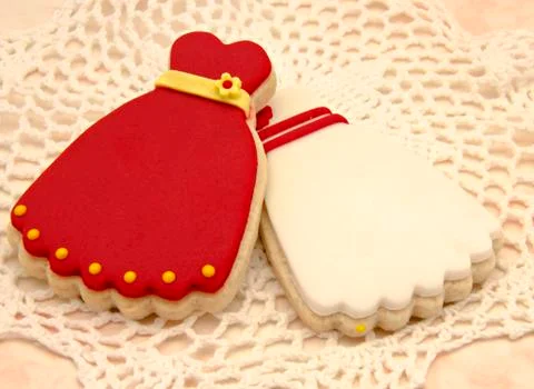 Cookies dresses Stock Photos