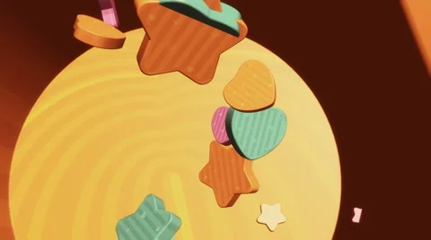 Cookies Erupt From A Pot  Stock Footage 1034778