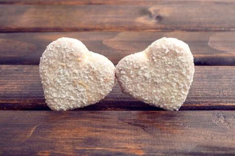 Cookies heart Stock Photos