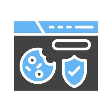 Cookies Icon Image. Stock Illustration