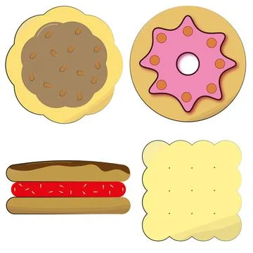 Cookies Stock Illustration