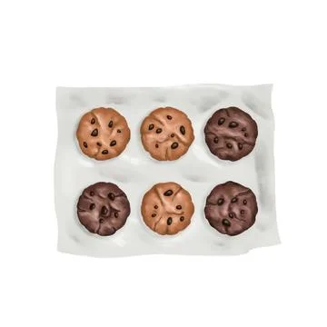 Cookies illustration Stock Illustration