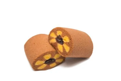 Cookies with jam Stock Photos