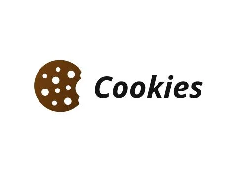 Cookies Logo Design Stock Illustration