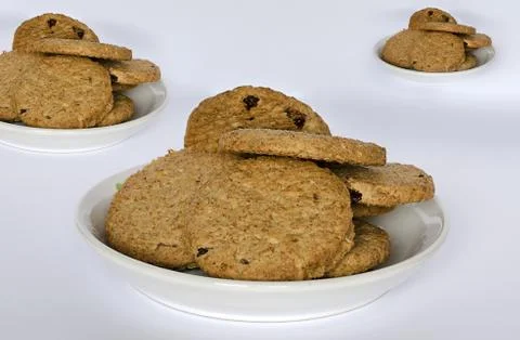 Cookies with milk Stock Photos