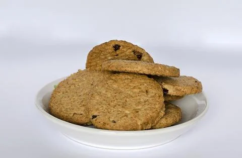 Cookies with milk 写真素材