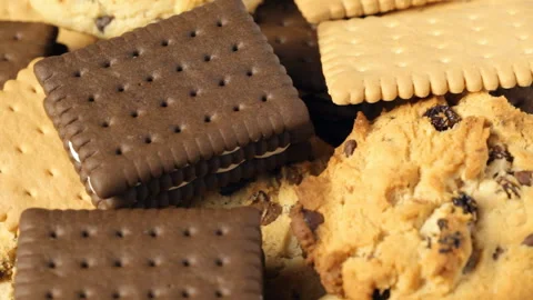 Cookies mix Video stock 93864473