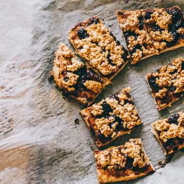 Cookies In Pan Stock Photos