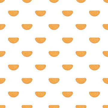 Cookies pattern creating sweet food background design Illustrazione stock