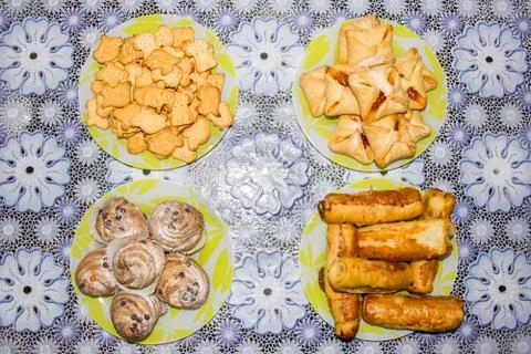 Cookies Stockfoto's