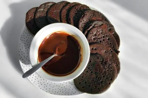 Cookies on a platter. Stock Photos