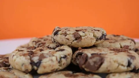 Cookies rotate Stock Footage 236613134