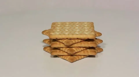 Cookies rotating Stock Footage 7731229