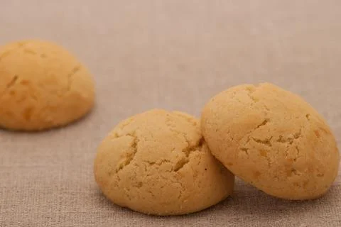Cookies of the round form Stock Photos