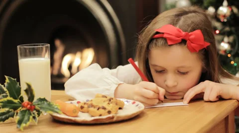 Cookies for Santa Stock Footage 29155237