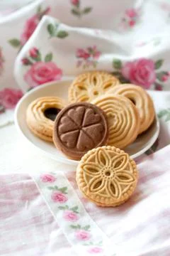 Cookies (selective focus) Stock Photos