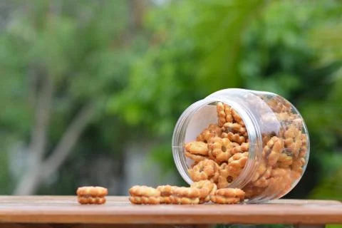 Cookies on the table. Stock Photos
