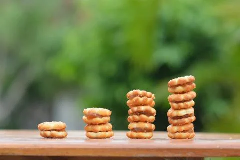 Cookies on the table. Stock Photos