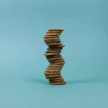 Cookies tower 库存照片