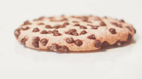 Cookies on the white background Stock Footage 59665224