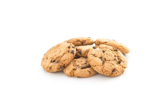 Cookies on white Stock Photos