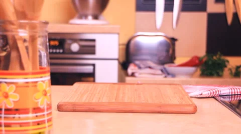 Cooking 0002 - eggplants Vídeo Stock 2343877