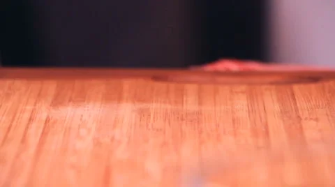 Cooking 0035-grinding salt on the table Stock Footage 2358002