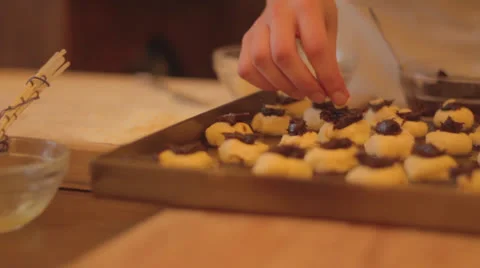 Cooking ancient cookies Video stock 23409871